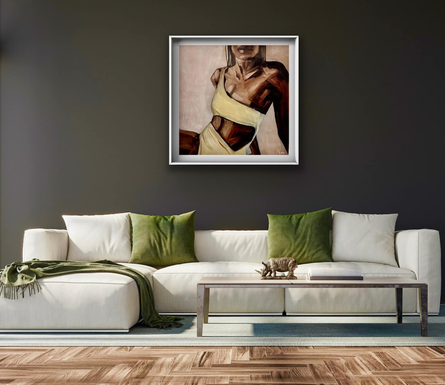 She Is Woman - Black Beauty - 50x50cm - Interior