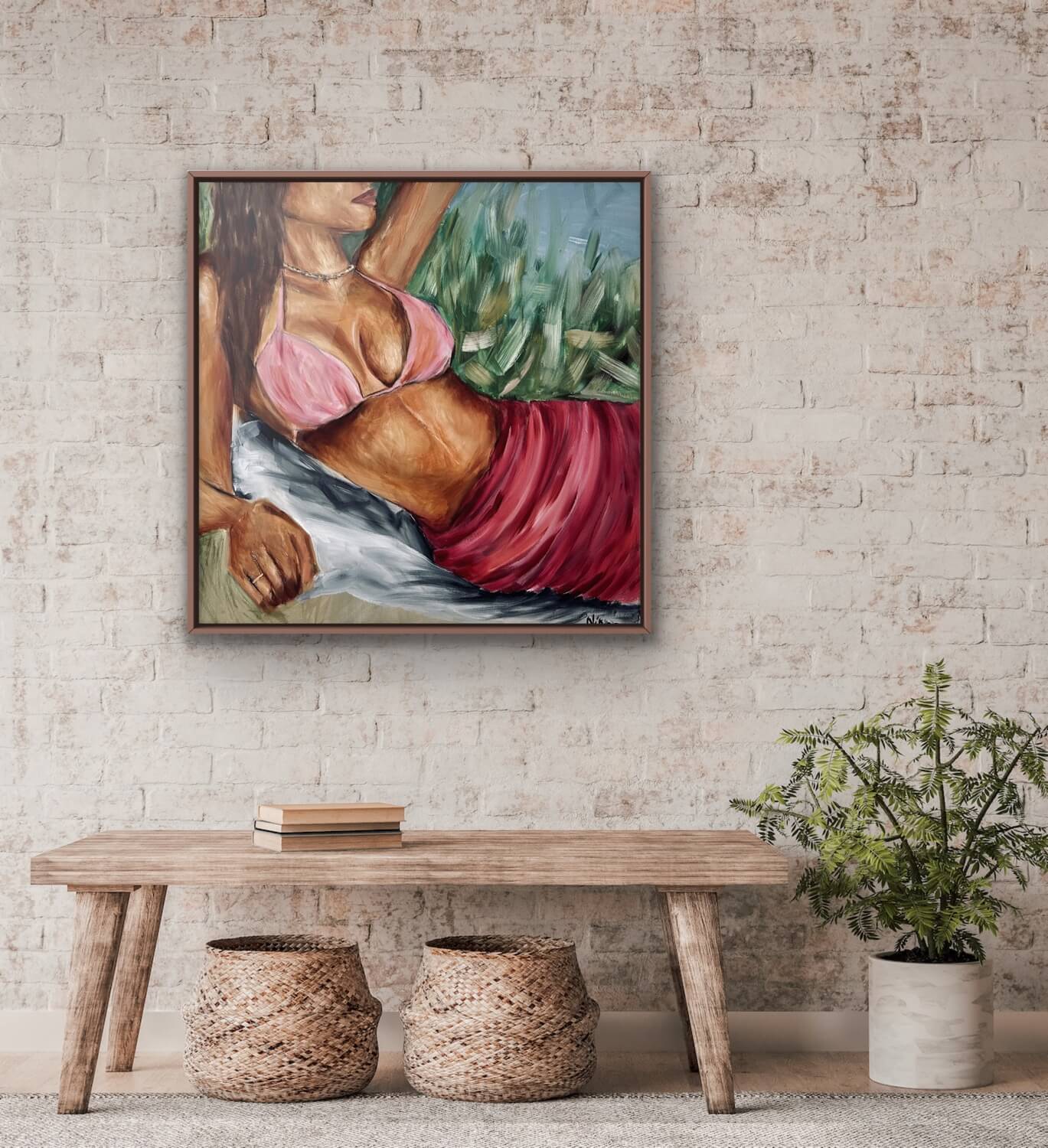 She Is Woman - Mon Cherie - 50x50cm - Interior